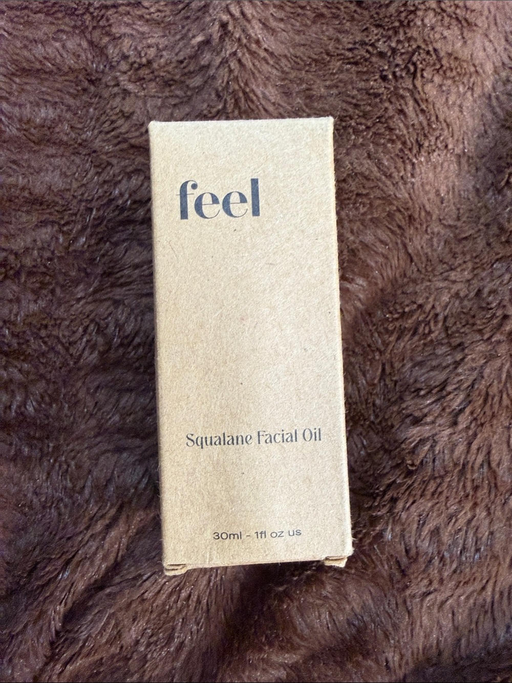 feel Squalane Facial Oil — Natural Brown Bottle